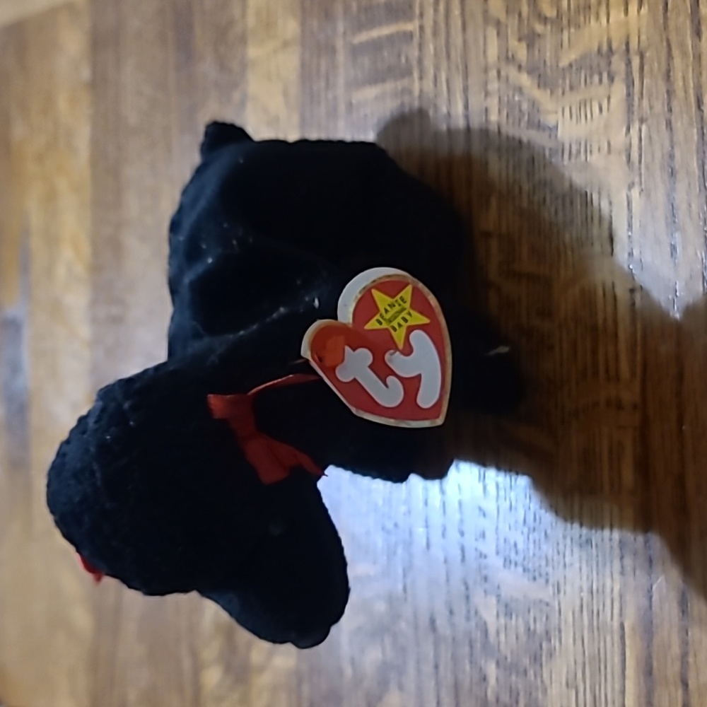 Ty Beanie Babies Gigi The Black Poodle 1997 Date Code Error